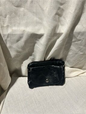 English Leather Black Leather Compact wallet